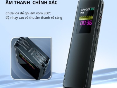 Máy Ghi Âm Mini Hải Dương – Siêu Nhỏ, Ngụy Trang, Pin Trâu Chính Hãng