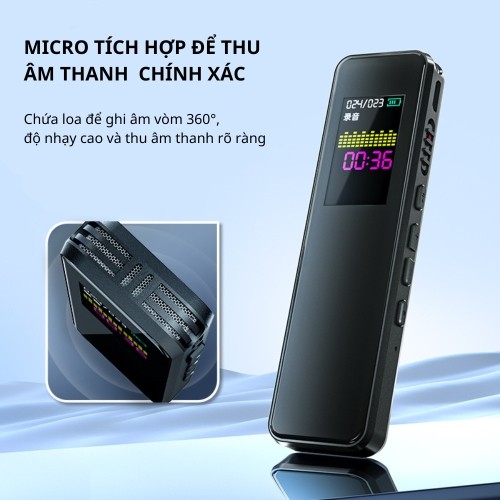 Máy Ghi Âm Mini Tân An – Siêu Nhỏ, Giấu Kín, Ngụy Trang Chính Hãng