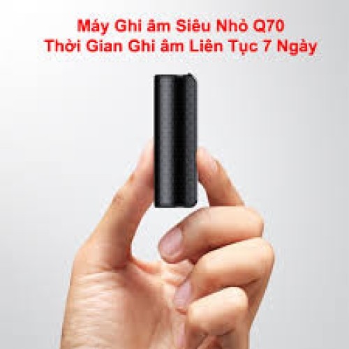 Máy Ghi Âm Mini Quy Nhơn – Siêu Nhỏ, Ngụy Trang, Pin Trâu Chính Hãng